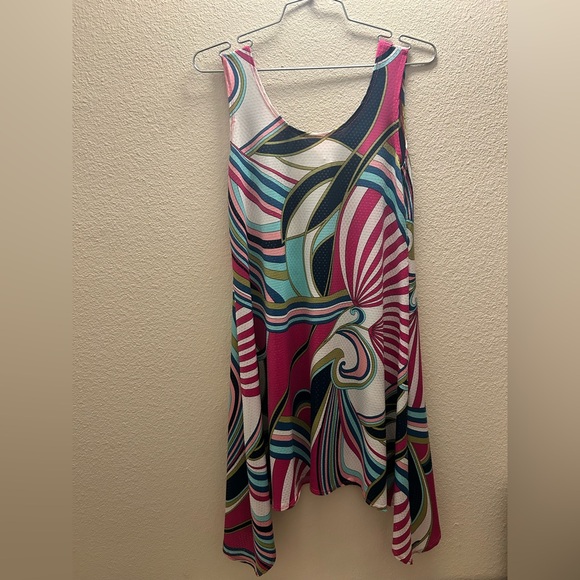 pretty woman Dresses & Skirts - Pretty Woman Retro Colorful Sleeveless Dress Size Small